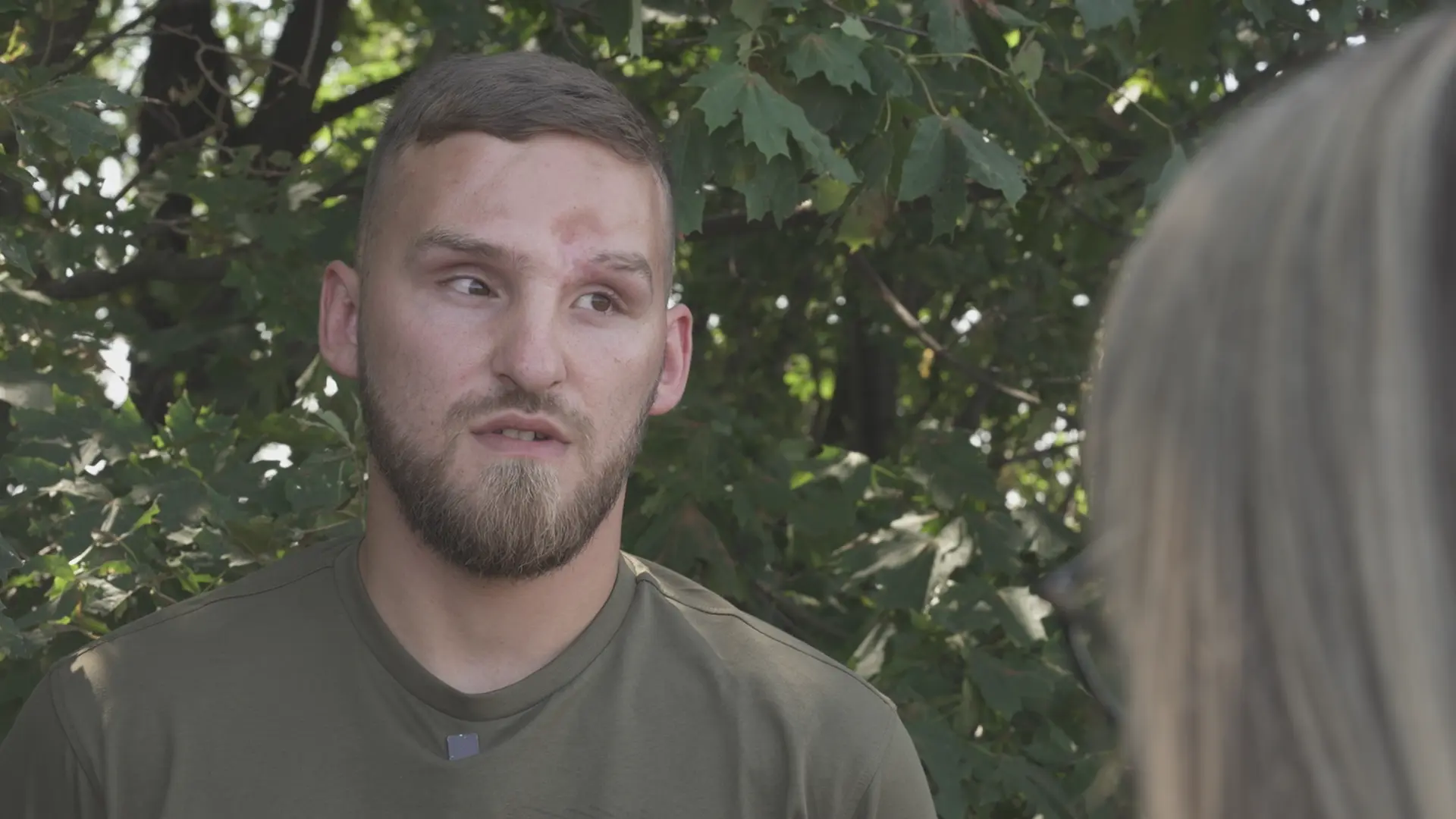 Returned to the front after a gunshot wound to the head